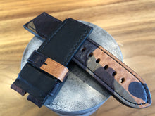 Load image into Gallery viewer, Panerai Camo Italian leather strap in 26/26 mm