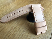Charger l&#39;image dans la galerie, Panerai Buttero Italian leather strap in 26/26 mm