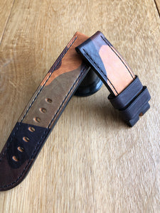 Panerai Camo Italian leather strap in 24/24 mm