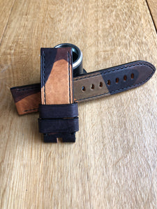 Panerai Camo Italian leather strap in 24/24 mm