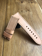 Charger l&#39;image dans la galerie, Panerai Buttero Italian leather strap in 26/24 mm