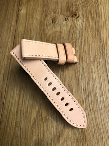 Panerai Buttero Italian leather strap in 26/24 mm