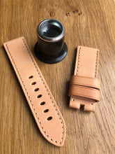 Load image into Gallery viewer, Panerai Buttero Italian leather strap in 26/24 mm