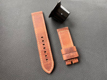 Load image into Gallery viewer, Panerai Old Asso leather strap in 24/24 mm
