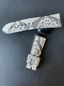 Bracelet Panerai Python noir et Blanc 26/22mm 