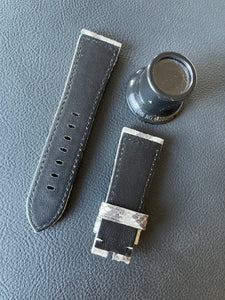 Bracelet Panerai Python noir et Blanc 26/22mm 
